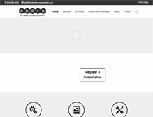 Tablet Screenshot of ebarbsoftwareandwebdev.com